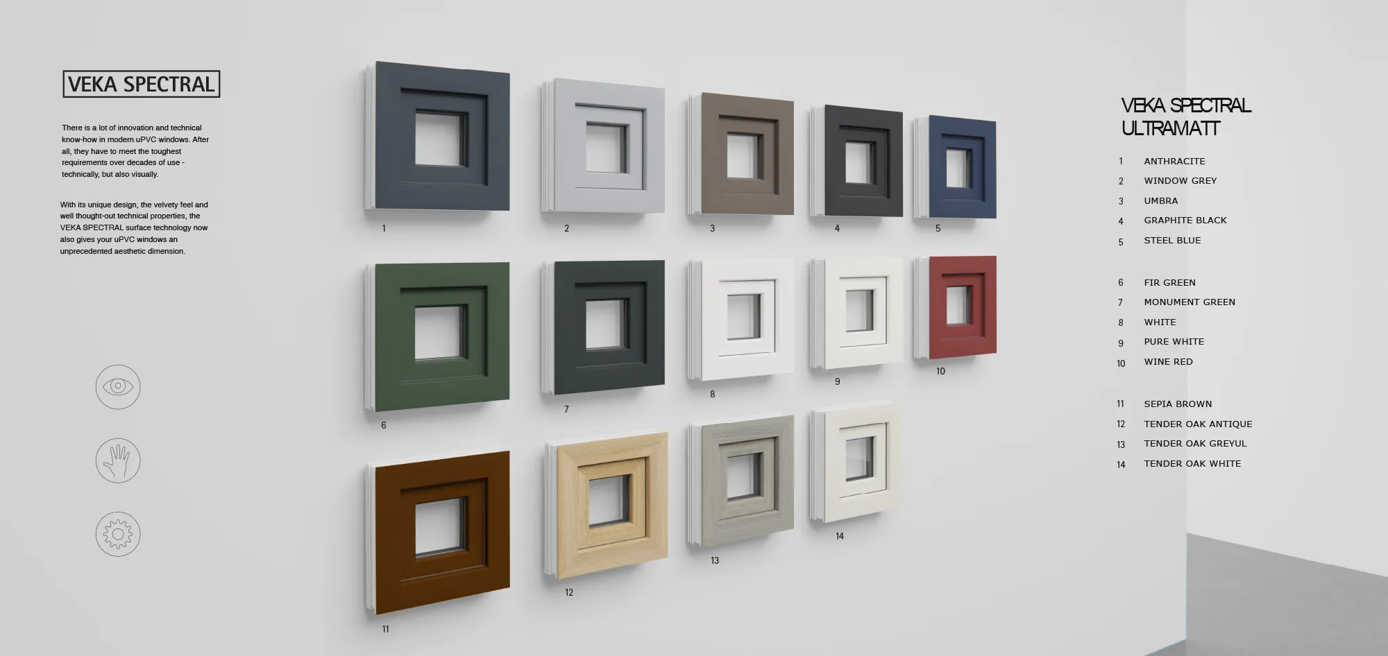 UPVC COLORS